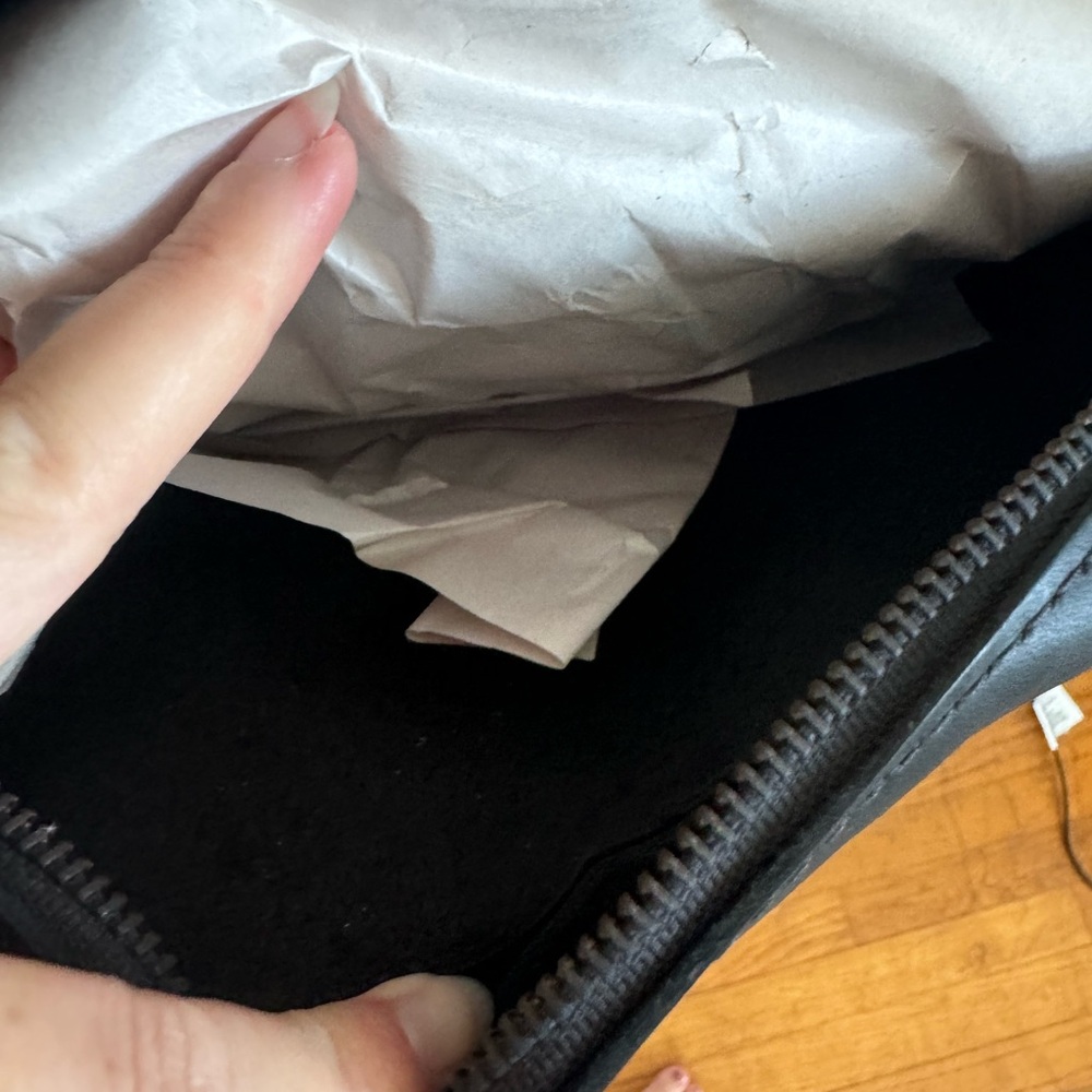 Portland Leather Black CAMERA BAG PURSE BNWOT - Picture 11 of 16